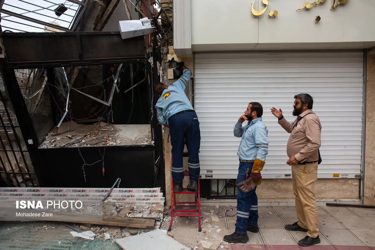 انفجار مهیب در کارگاه طلافروشی