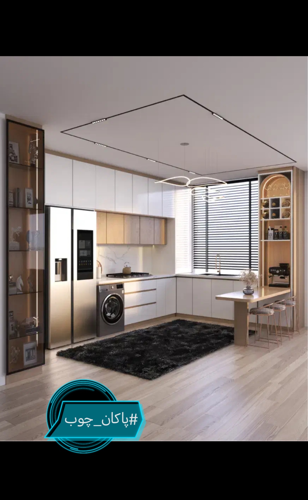 کابینت وکمددکوراسیون پاکان چوب